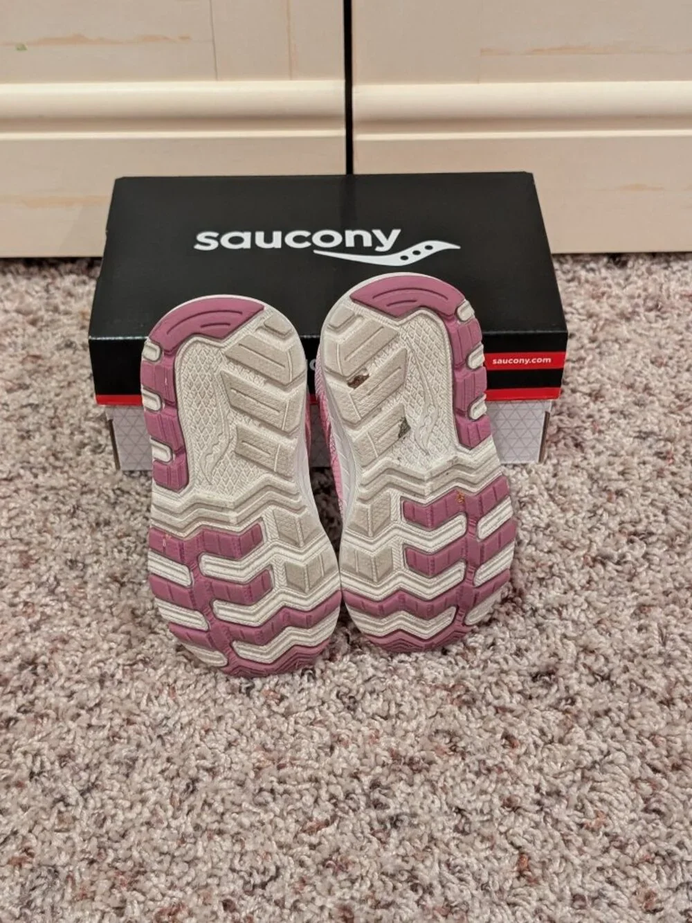 Saucony Ride Jr (Toddler/Little Kid) 6M Pink